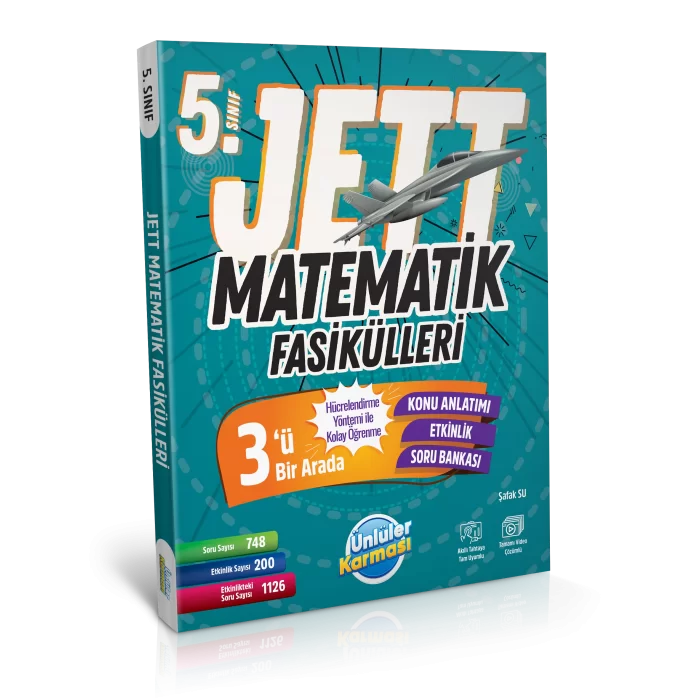 Ünlüler Karması 5.sınıf Jett Matematik Fasiküller Soru Bankası