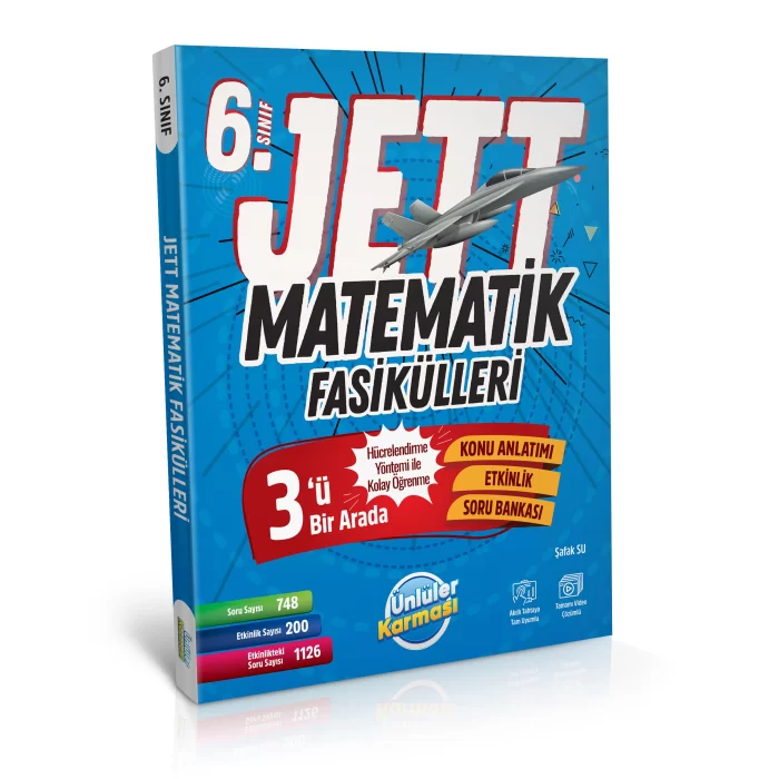 Ünlüler Karması 6. Sınıf Jett Matematik Fasikülleri