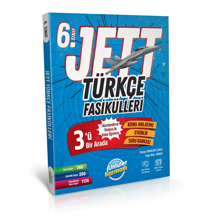 Ünlüler Karması 6. Sınıf Jett Türkçe Fasikülleri