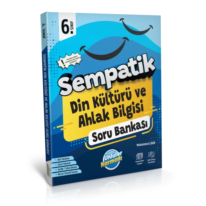 Ünlüler Karması 6. Sınıf Sempatik Din Kültürü ve Ahlak Bilgisi Soru Bankası