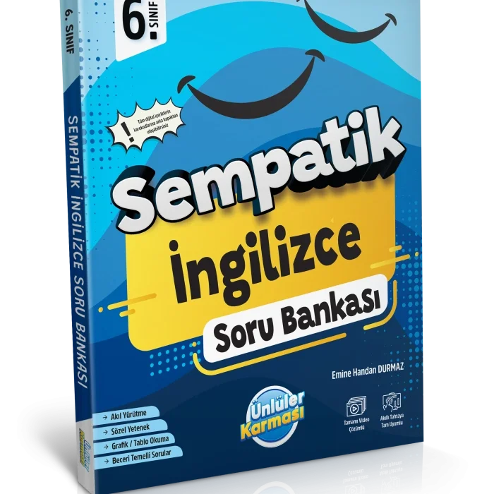 Ünlüler Karması 6. Sınıf Sempatik İngilizce Soru Bankası Yeni
