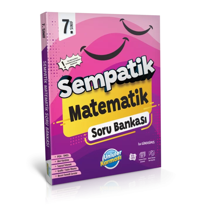 Ünlüler Karması 7. Sınıf Sempatik Matematik Soru Bankası