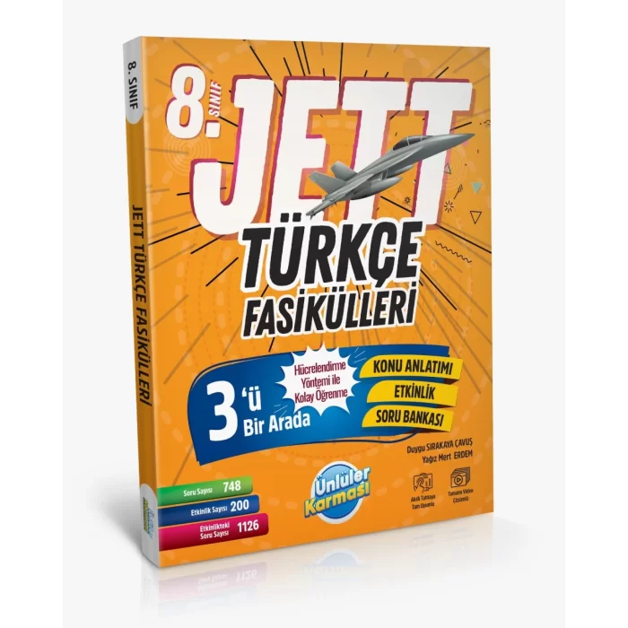 Ünlüler Karması 8. Sınıf Jett Türkçe Fasikülleri