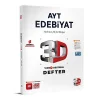 3D Yayınları Ayt Edebiyat Video Destekli Defter Yeni