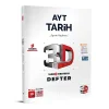 3D Yayınları Ayt Tarih Video Destekli Defter Yeni