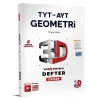 3D Yayınları TYT - AYT Geometri Video Destekli Defter 2. Kitap