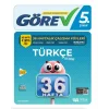 Nitelik 5.Sınıf Görev Türkçe 36 Haftalık Çalışma Föyleri