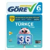 Nitelik 6.Sınıf Görev Türkçe 36 Haftalık Çalışma Föyleri