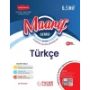 Palme Yayınları 6. Sınıf Maarif Serisi Türkçe Haftalık Deneme 40 Föy