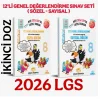Sinan Kuzucu Yayınları 2026 Lgs 8. Sınıf Ikinci Doz 12li Genel Değerlendirme Sınav Seti (Sayısal + Sözel)