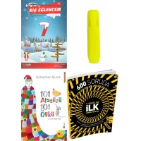 7. Sınıflar İçin 3 Kitaplık İlk Dönem Tekrar Seti Kalem Hediyeli