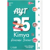 AYT Kimya Palmetre 25 Deneme Sınavı Palme Yayınevi