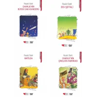 Can Yayınları Roald DAHL Çocuk Edebiyatı Seçkisi 4 Kitap