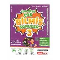 Kırmızı Beyaz 3.Sınıf Konu Özetli Tüm Dersler Çok Bilmiş Sorular Yeni Nesil