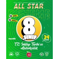 Newton Yayınları 8. Sınıf All Star T.c. inkılap Tarihi ve Atatürkçülük Deneme