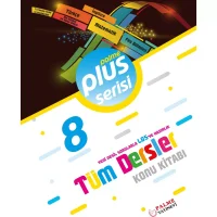 Palme Yayıncılık 8. Sınıf Plus Serisi Tüm Dersler Konu Kitabı