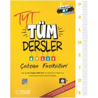 TYT Tüm Dersler Palmetre Aylık Çalışma Fasikülleri Palme Yayınevi