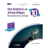 10. Sınıf Din Kültürü ve Ahlak Bilgisi Tematik Soru Kitabı Palme Yayınları