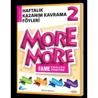 2 More and More Haftalık Kazanım Kavrama Föyleri 40 Föy