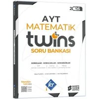 2026 AYT Twins Matematik Soru Bankası KR Akademi Yayınları