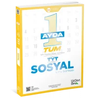 345 Tyt 1 Ayda Tüm Sosyal Soru Bankası Tarih-Coğrafya-Felsele-Din Kültürü
