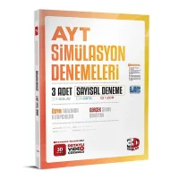 3D Yayınları Ayt Tüm Dersler Sayısal Simülasyon 3 Deneme Sınavı Yeni