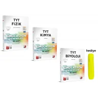 3D Yayınları Tyt Fizik Kimya Biyoloji Simülasyon Deneme Seti