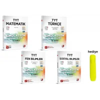 3D Yayınları Tyt Matematik Fen Türkçe Sosyal Simülasyon Deneme Seti