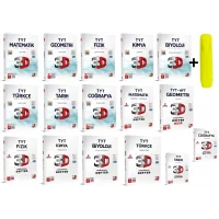 3D Yayınları TYT Tüm Dersler Defter Soru Seti 16 Kitap