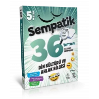 5.sınıf Sempatik Din Kültürü ve Ahlak Bilgisi 36 Haftalık Kazanım Denemeleri