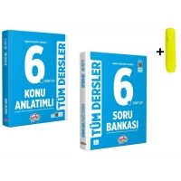 6. Sınıf Vip Tüm Dersler Konu Anlatımlı Ve Soru Bankası Editör Yayınları