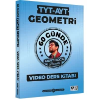 60 Günde TYT-AYT Geometri Video Ders Kitabı Mert Hoca Yayınları