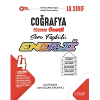 Palme 10.Sınıf Enerji Coğrafya Konu Özetli Soru Fasikülleri (4 Fasikül)