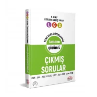 Editör 8.sınıf Lgs Ders Ders Tamamı Çözümlü Çıkmış Sorular 2018-2025 Yıllar