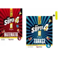 Nitelik 4.Sınıf Yeni Nesil Süper Matematik Ve Türkçe (B) Soru Kitabı Yeni