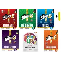 Nitelik Yayınları 8.Sınıf Süper Tüm Dersler Soru Bankası Seti 6 Kitap (MFTİİD)