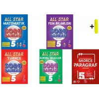 Newton 5.Sınıf All Star Soru Bankası Matematik Fen Türkçe Sosyal Paragraf Yeni