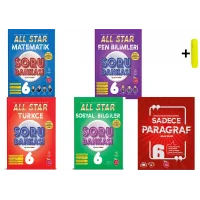 Newton 6.Sınıf All Star Soru Bankası Matematik Fen Türkçe Sosyal Paragraf Yeni
