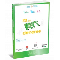 ÜçDörtBeş Yayınları AYT Biyoloji 20’li Deneme Yeni
