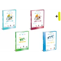ÜçDörtBeş Yayınları AYT Fen Fizik Kimya Biyoloji 4lü Deneme Seti Yeni