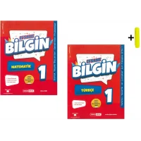 Kırmızı Beyaz Efsane Bilgin 1.Sınıf Matematik Türkçe Yeni