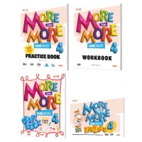 More And More 4.Sınıf English Practice + Work + Craft Book + Readers Eğitim Seti