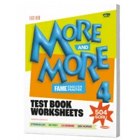 More And More 4.Sınıf English Worksheets Test Book Yeni