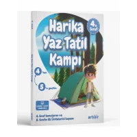 Artıbir Yayınları 4. Sınıf Harika Yaz Tatili Kitabı 5. Sınıfa Geçiş İçin 104 Sayfa