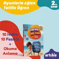 Artıbir Yayınları 2. Sınıf 2den 3e Geçtim Harika Yaz Tatil Seti Yeni Maarif
