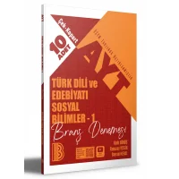 Benim Hocam AYT Türk Dili ve Edebiyatı Sosyal Bilimler - 1 Çek Kopar 10lu Branş Denemesi