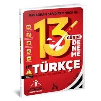 Arı Yayıncılık Tyt Türkçe 13 Günde 13X40 Branş Denemeleri Arı Yayıncılık