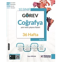Armada Yayınları 10. Sınıf Görev Coğrafya Yeni Nesil Çalışma Föyleri 36 Hafta