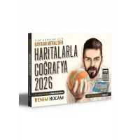 Benim Hocam Yayınları 2026 Tüm Adaylar Için Haritalarla Coğrafya