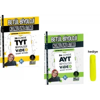 Betül Biyoloji TYT AYT Biyoloji Ders Notları Seti